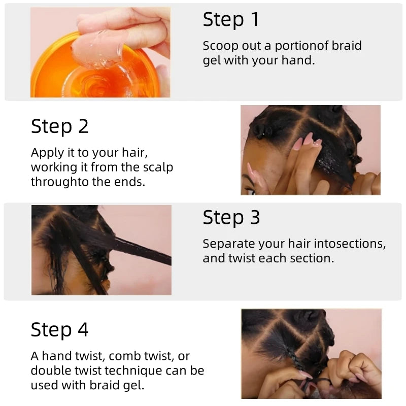 113g Sadoer Styling Hair Gloss Gel, with a Refreshing and Non-Sticky Texture
