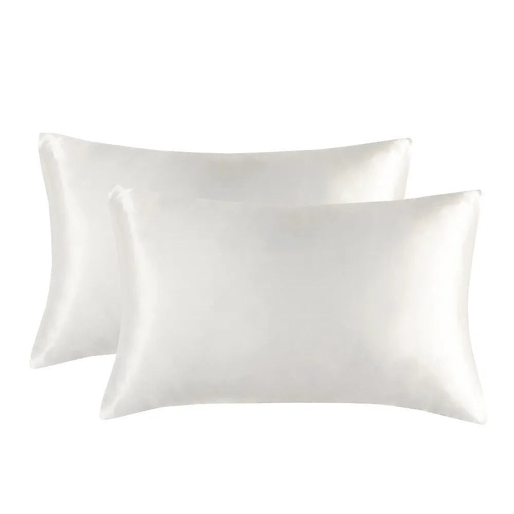 Anti-Allergy Breathable Bedding Satin Pillowcase