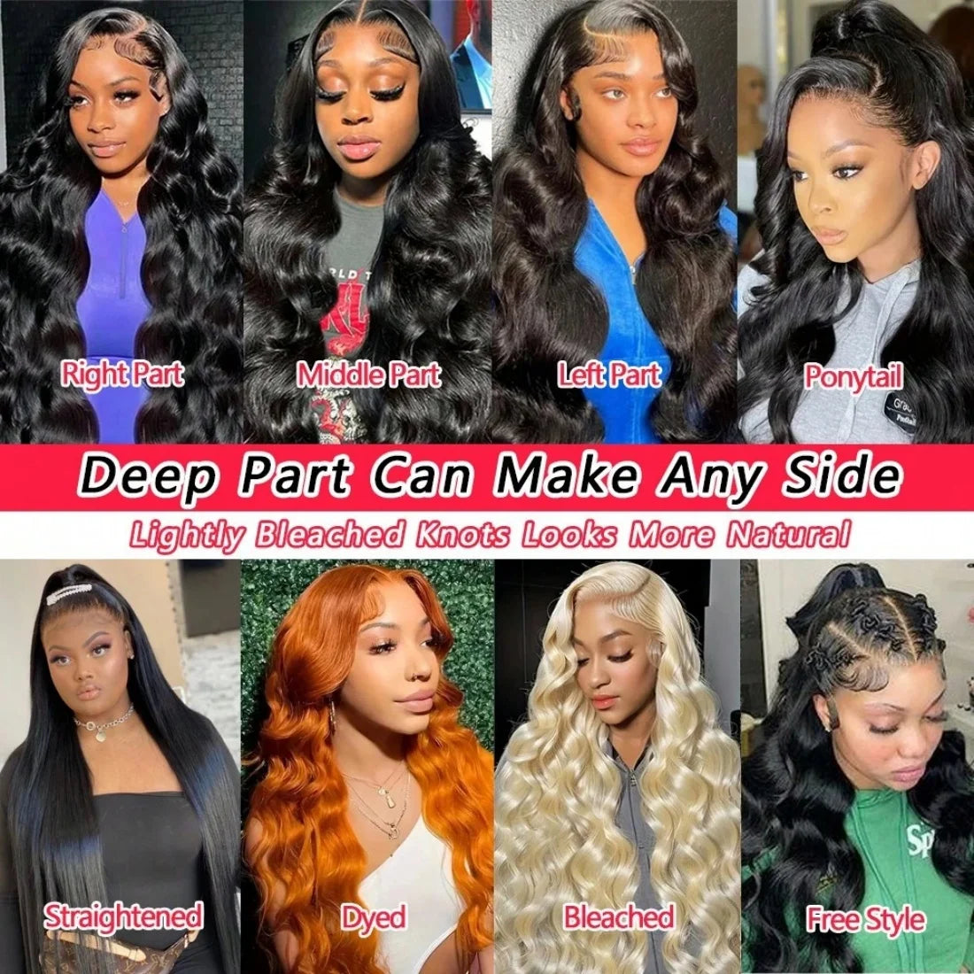 13x6 HD Lace Human Hair Wig