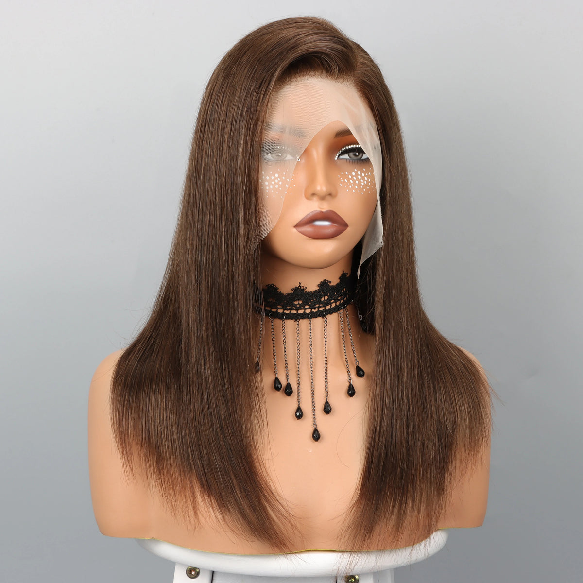 13x4 Transparent Lace Frontal Wigs Bob HairWig