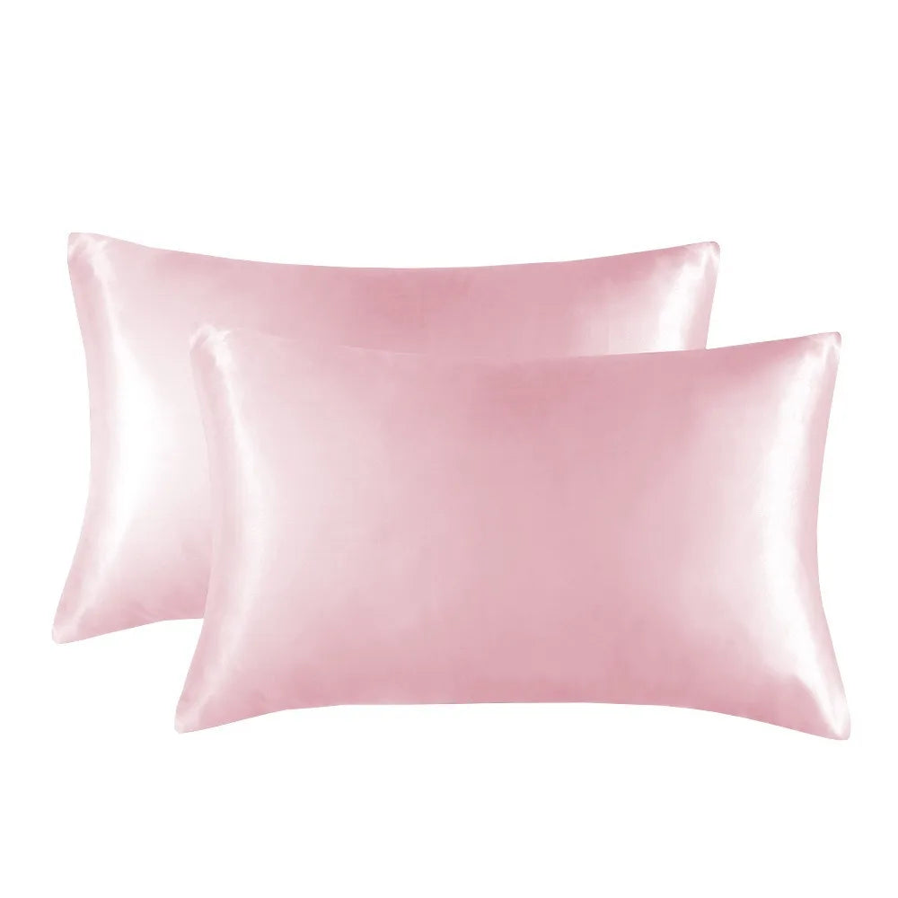 Anti-Allergy Breathable Bedding Satin Pillowcase