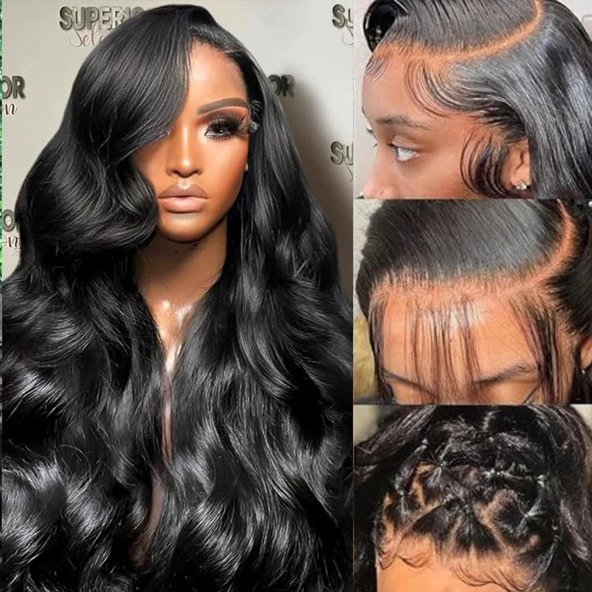 13x6 HD Lace Human Hair Wig