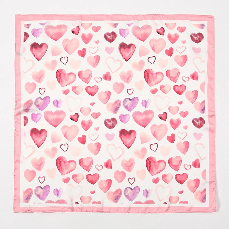 Summer Beach 70*70cm Square Silk Fashion Luxury Scarves