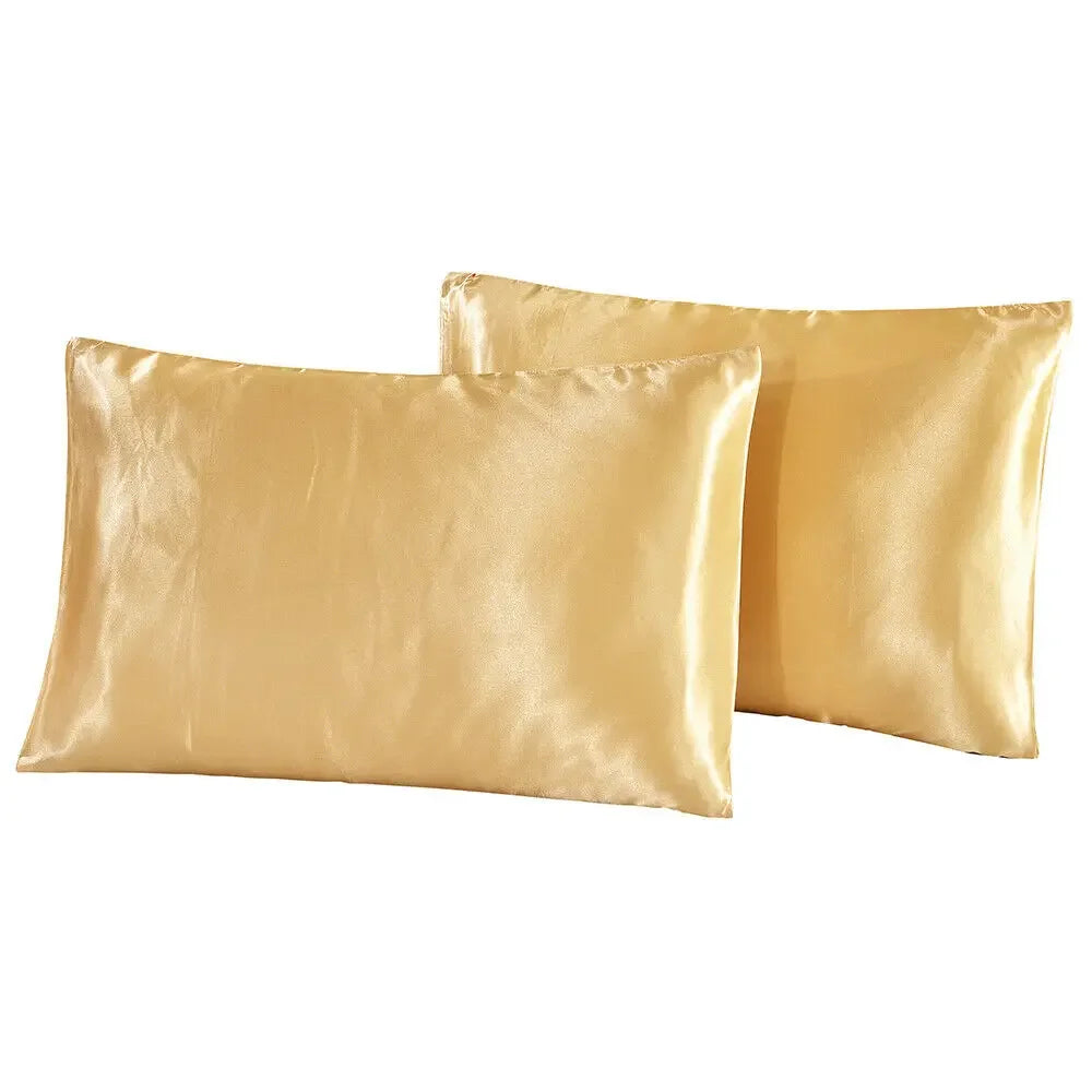 Pure Emulation Silk Satin Comfortable Pillowcase