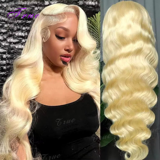 30 40 Inch 613 Blonde Body Wave 100% Human Hair Wigs