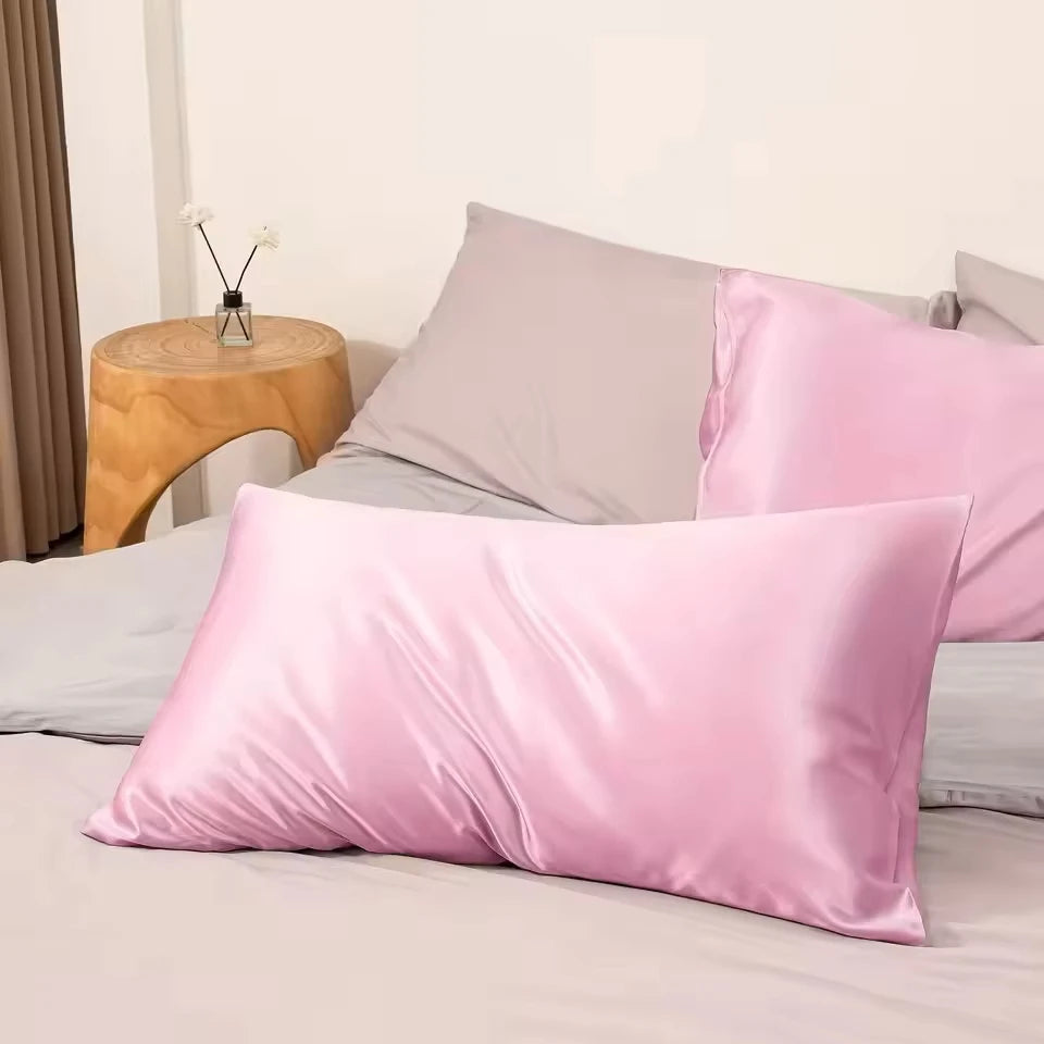 Anti-Allergy Breathable Bedding Satin Pillowcase