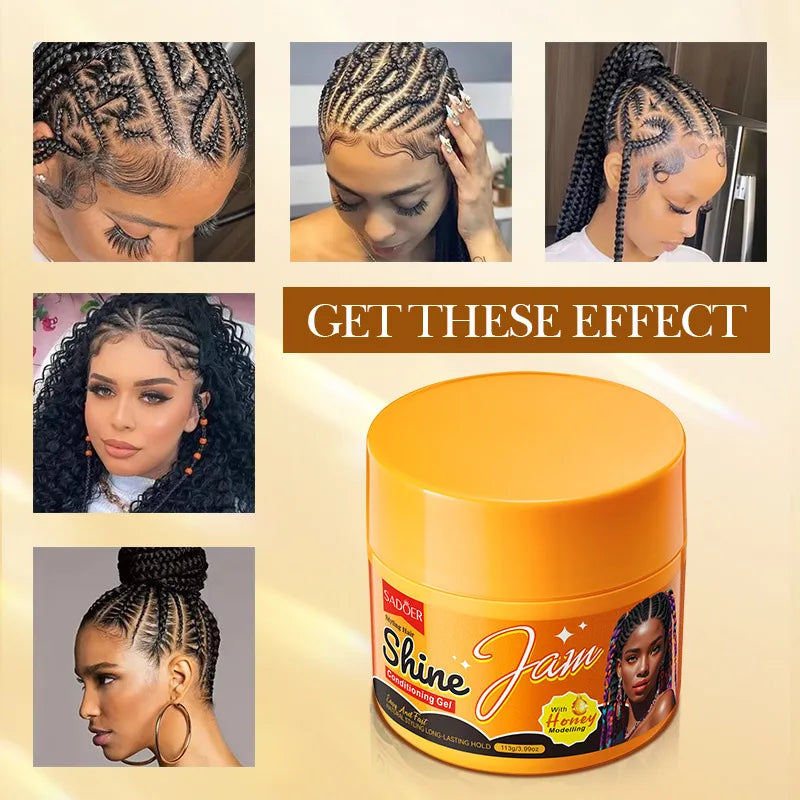 113g Sadoer Styling Hair Gloss Gel, with a Refreshing and Non-Sticky Texture