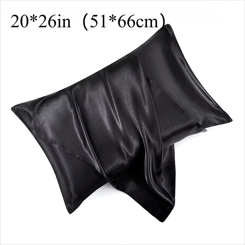 Anti-Allergy Breathable Bedding Satin Pillowcase