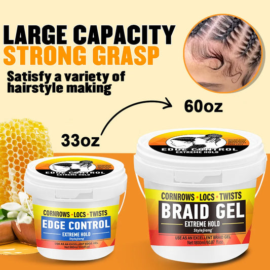 Braiding Edge Control Hair Wax