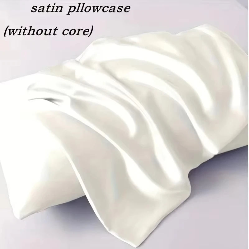 Anti-Allergy Breathable Bedding Satin Pillowcase