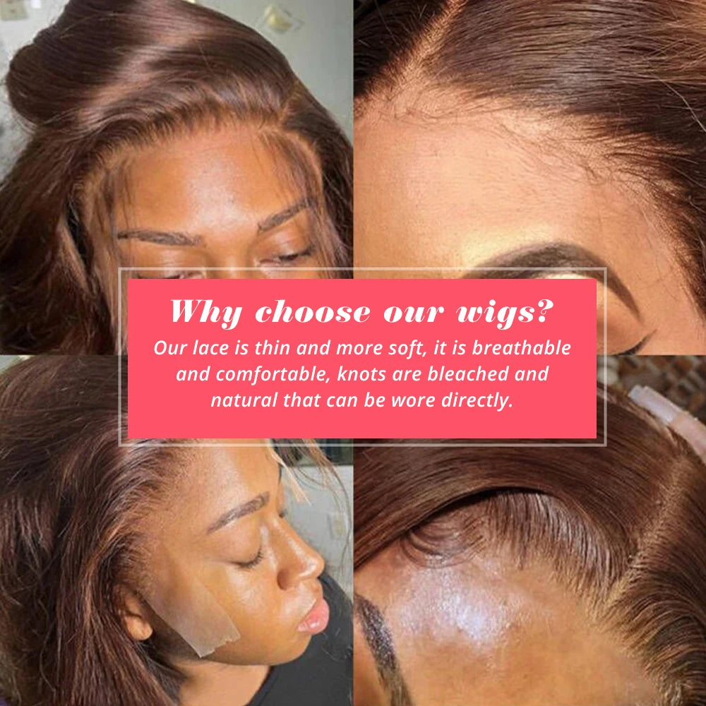 13x4 Transparent Lace Frontal Wigs Bob HairWig
