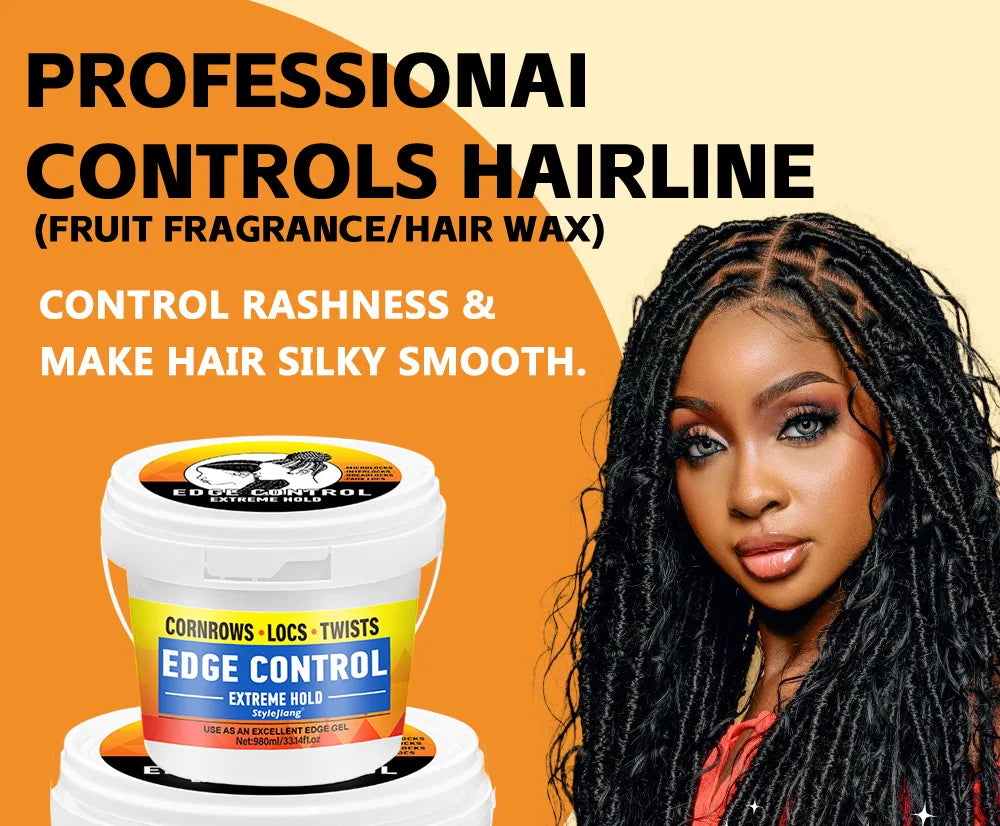 Braiding Edge Control Hair Wax