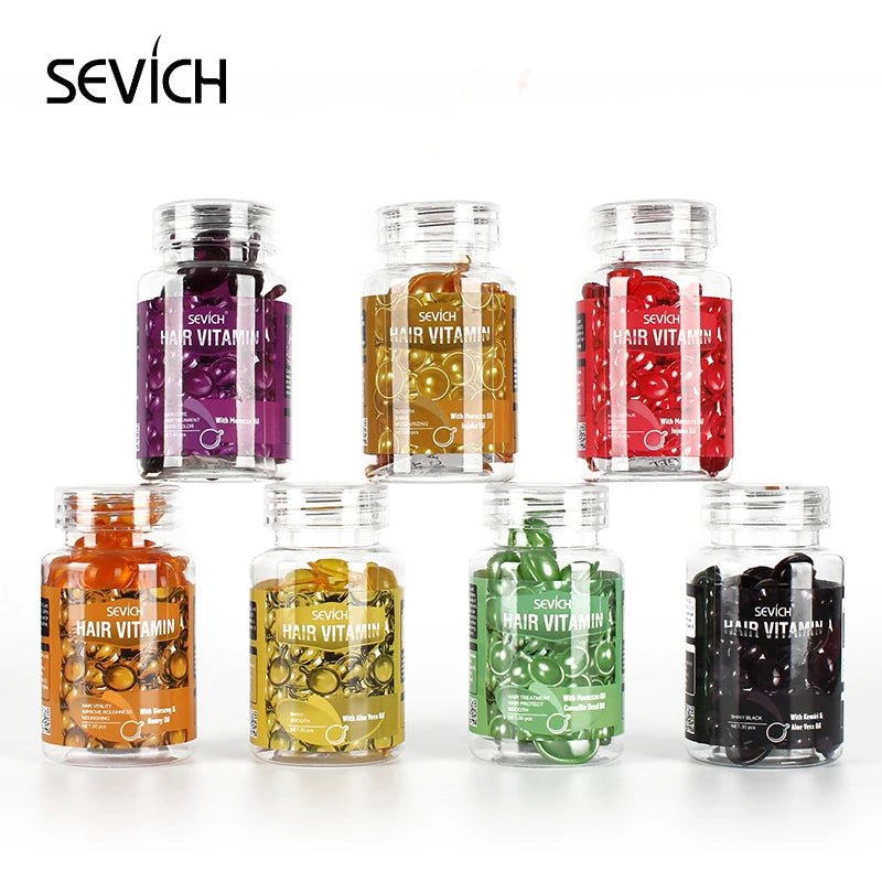 Mix Vitamin Capsule Hair Treatment Oil