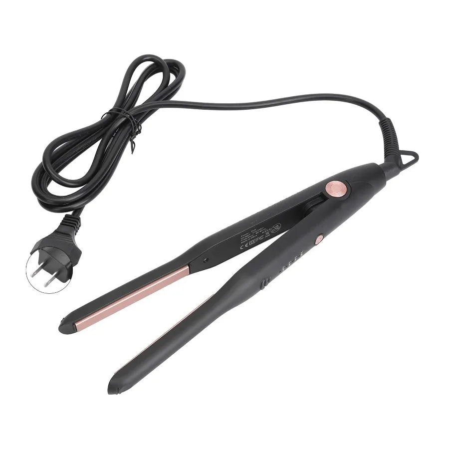 2-in-1, Adjustable Temperature Mini Hair Straightener