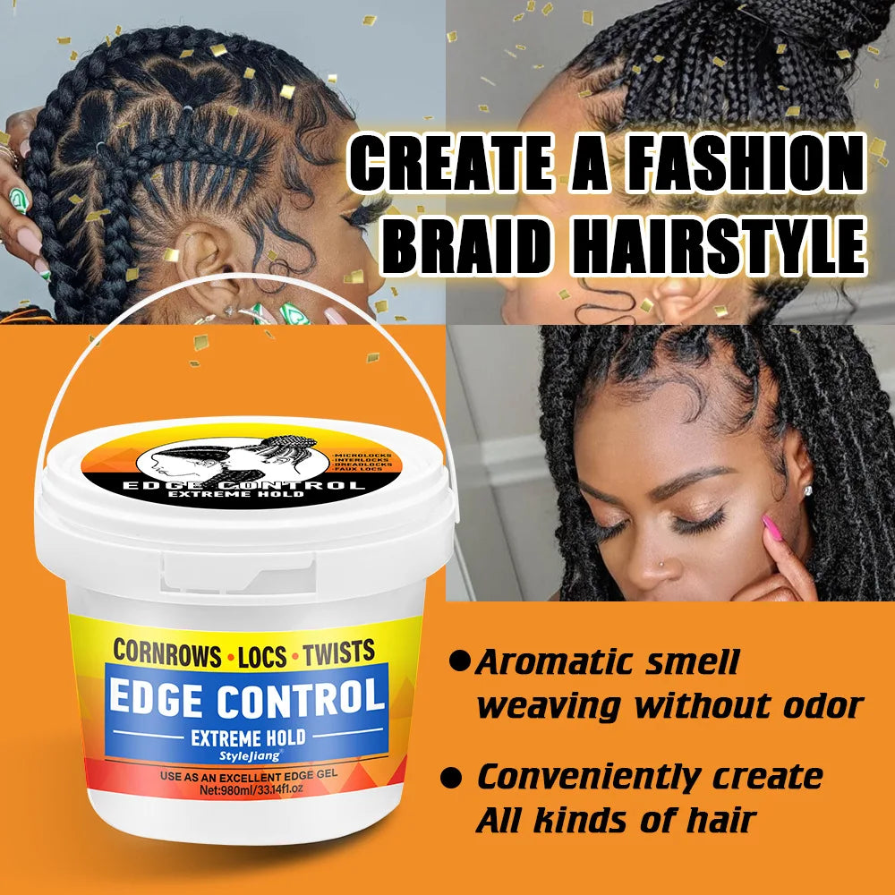 Braiding Edge Control Hair Wax