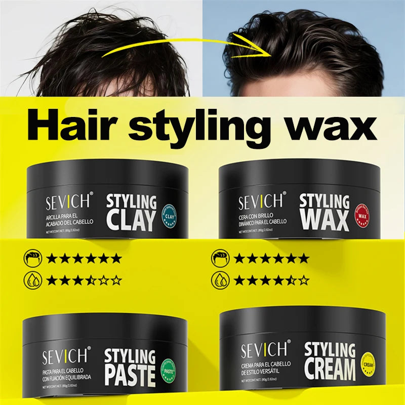 Fluffy Hair Pomade Hair Stying Wax