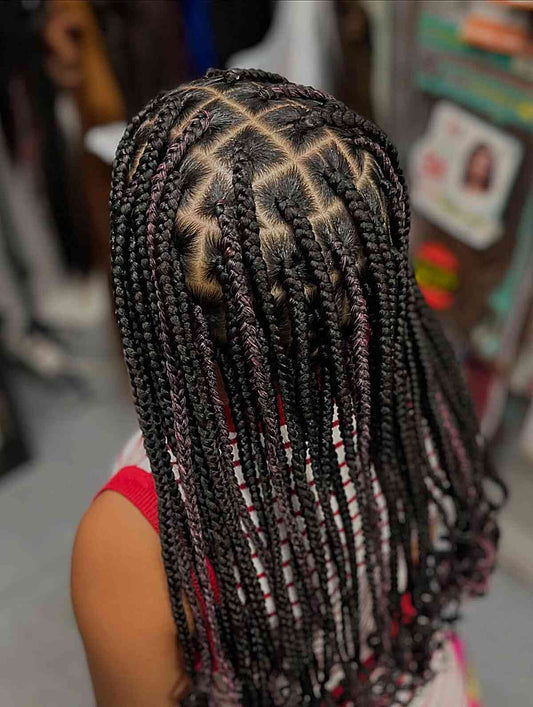 Kids Box Braids (Small Set)